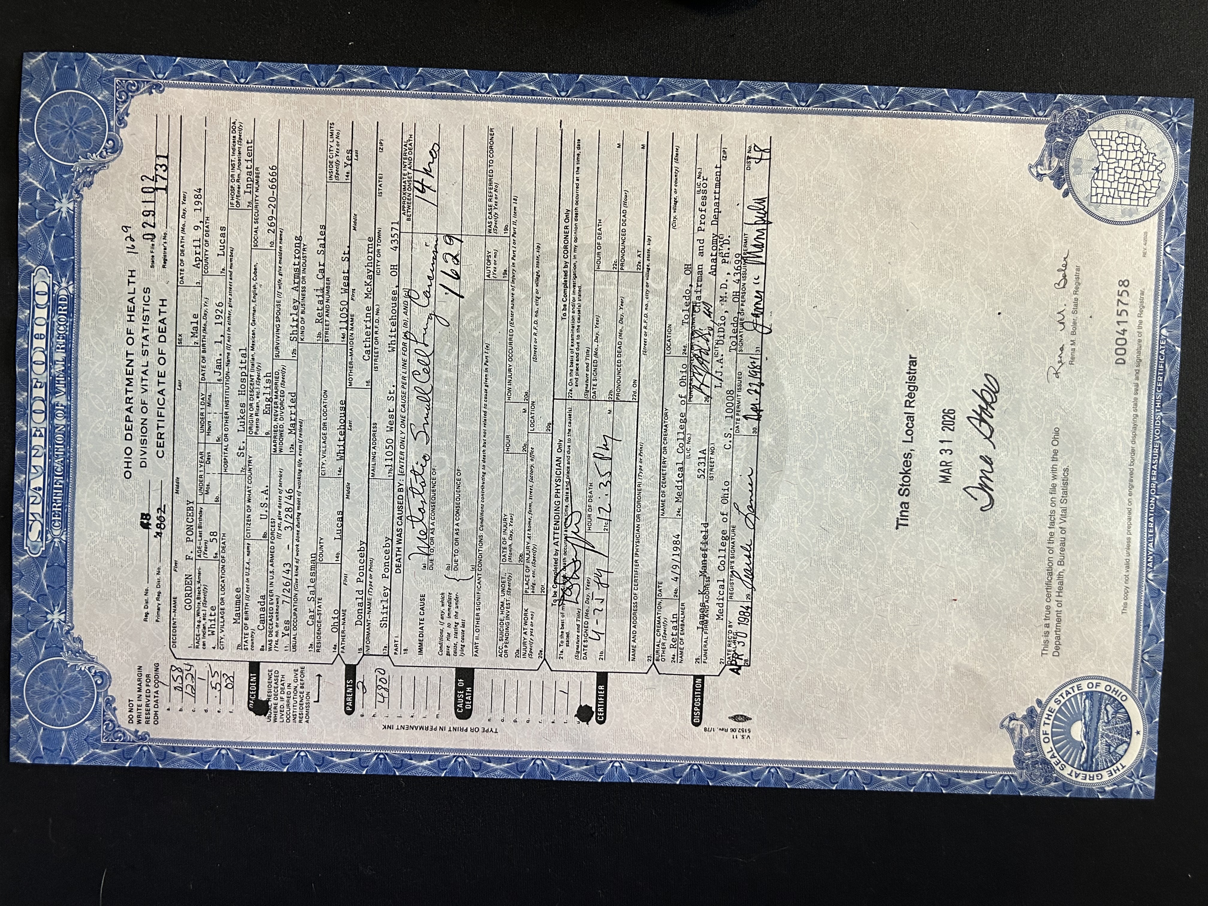 death-certificate-gordon-francis-ponceby-1984.heic