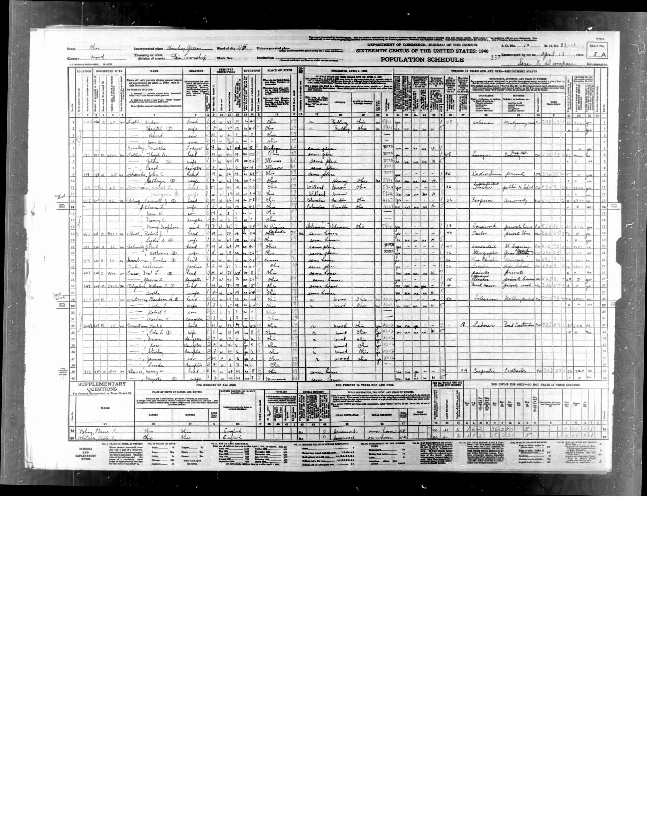 First page preview of census-armstrong-household-1940-original-with-citation.pdf